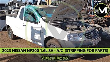 2023 NISSAN  NP200 1.6  BASE 8V A/C (STRIPPING FOR PARTS)