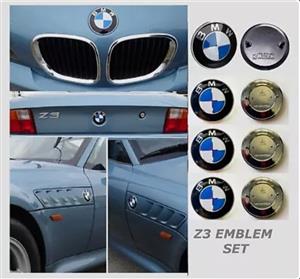 BMW Z3 E36 badges emblems wheel centre caps