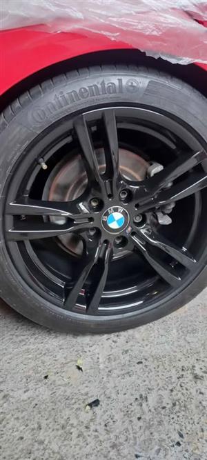 Bmw f30 f20 m sport single rims