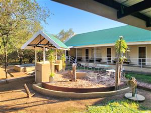 Low maintenance and close to the Kruger Fence