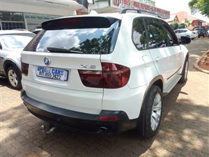 2008 BMW X5 3.0D XDRIVE AUTO Sunroof White Color DIESEL  Leather seat 