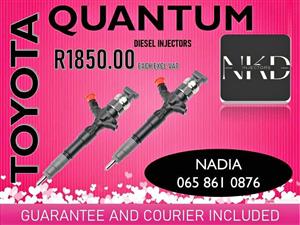 Toyota Quantum diesel injector for sale on exchange with reports