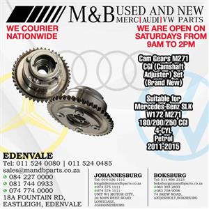 Cam Gears M271 CGI (Camshaft Adjuster) set (Brand New)  Suitable for Mercedes-Benz SLK W172