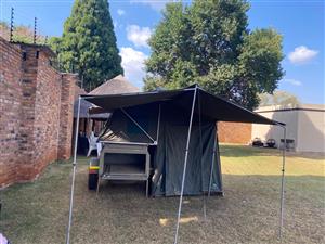 Challenger trailer with rooftop tent for sale or to swop for a road caravan. 