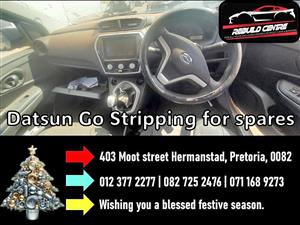  Datsun GO Stripping for spares. 