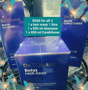 Hair Care Combo (Shampoo, Conditioner & Hair Mask) for sale in Pretoria r sale