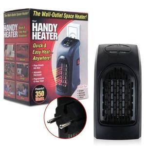 Portable Wall-outlet Handy Fan Space Heater Warm Air Blower Electric Radiator