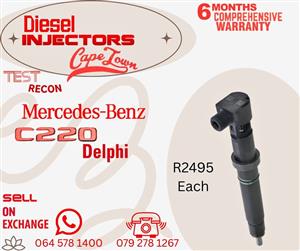 Benz C220 Delphi diesel injectors