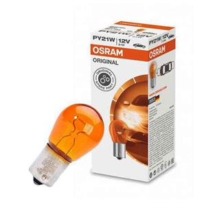 Osram PY21 Single Contact Amber Bulb (each)