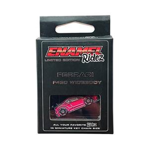 Ferrari F430 Widebody Pink - Die-Cast Enamel Keychain