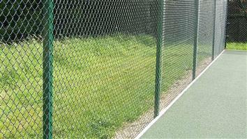 Tennis court fencing
