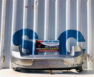 VW Golf 7-5 GTi hatchback rear/back bumper with difuser and pdc holes (2020-2023