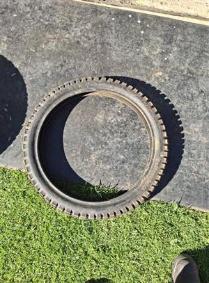 Motorbike tyre
