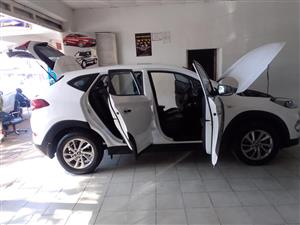 2017 HYUNDAI Tucson 2.0 GLs Auto  white color Leather Seat