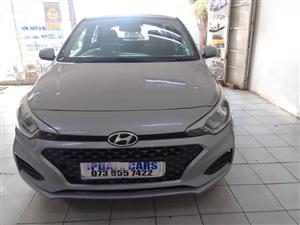 2019 HYUNDAI I20 1.2   Silver  Color  manual