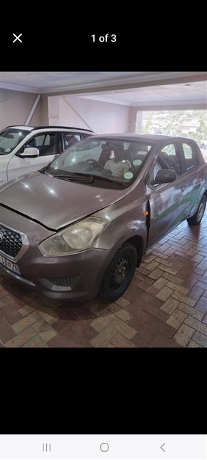 2018 Datsun go manuel, starts and goes 