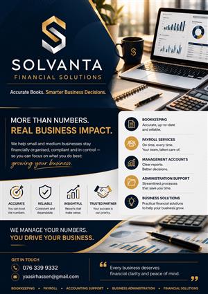     Solvanta Financial Solutions – Bookkeeping Services