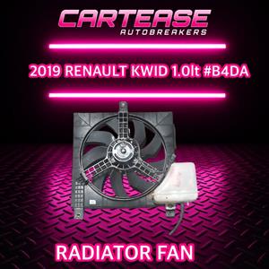 2019 Renault Kwid 1.0lt #B4DA Radiator Fan For Sale!!!