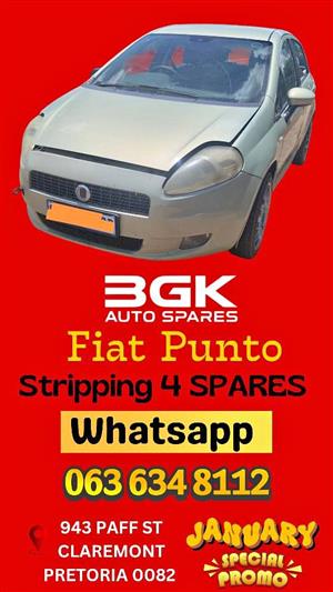 Fiat Punto stripping for spares