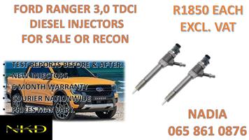 DIESEL INJECTORS FOR SALE FOR FORD RANGER 3.0 TDCI