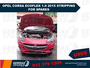 Now Stripping Opel Corsa Ecoflex 1.0 2015 For Spares 