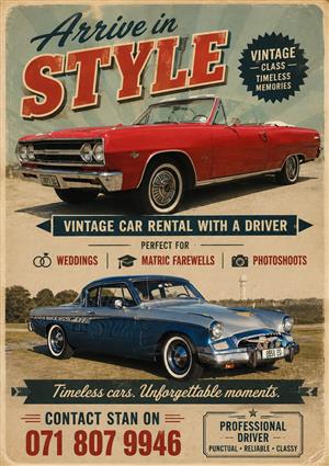 Wedding Car Hire & Any Occasion