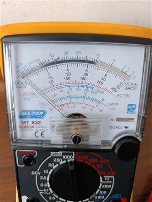 Major Tech. Analogue Multimeter