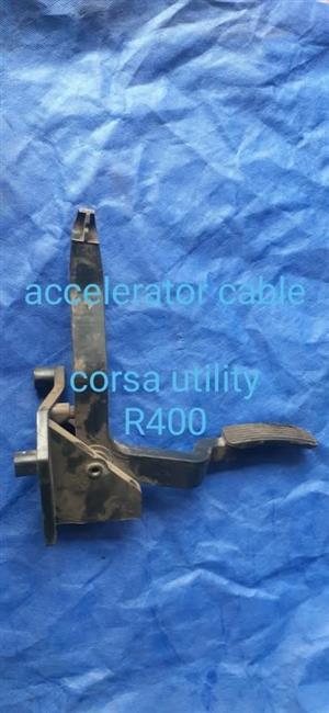 OPEL CORSA UTILITY 1.4 ACCELERATOR PADDLE FOR SALE