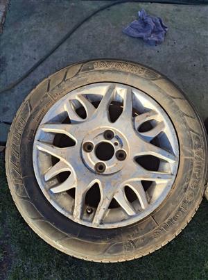 15 inch mag rim, fits toyota etc.