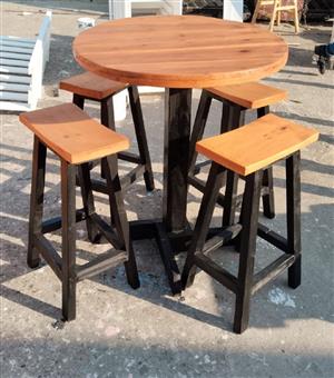 Bar stools and bar units
