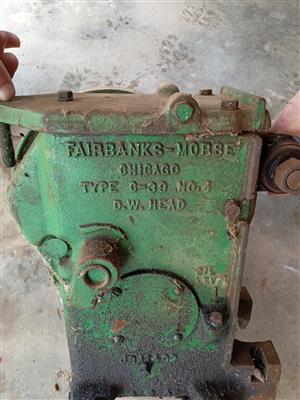 Fairbanks - Morse agricultural water pump