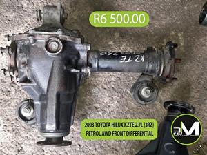 2003 TOYOTA HILUX KZTE 2.7L (3RZ) PETROL AWD FRONT DIFFERENTIAL