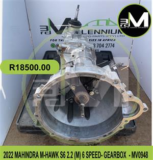 GEARBOX - MAHINDRA M-HAWK 2.2 S6