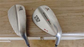Wedges 50 and 60 degrees as new A real opportinity