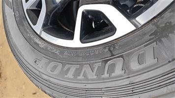 Legend50 wheels with dunlop grandtrek AT25 