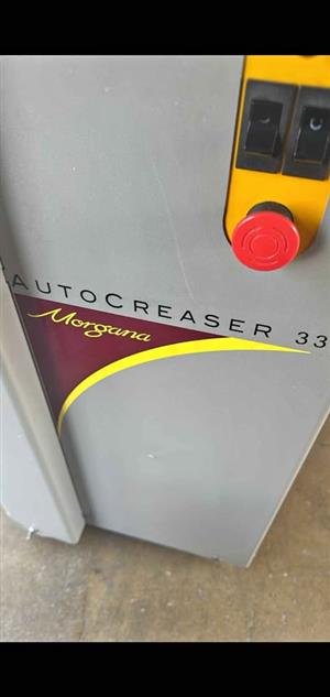 Morgana creasing machine in good condition