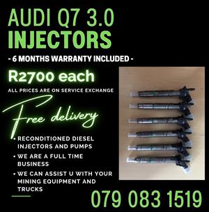 AUDI Q7 3.0 INJECTORS FOR SALE 