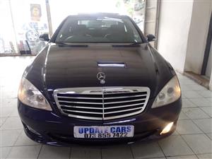 2006 MERCEDES BENZ S500 AUTOMATIC SUNROOF  PETROL LEATHER SPARE KEY SERVICE BOOK NAVY BLUE COLOR