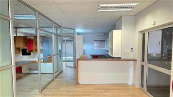 An office space that blends practicality with professionalism