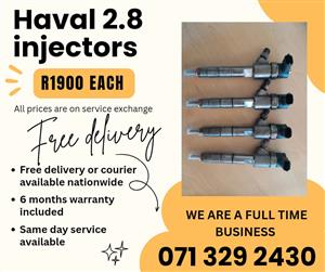 HAVAL 2.8 INJECTORS FOR SALE WITH WARRANTY 