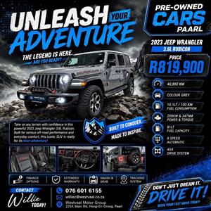 2023 Jeep Wrangler Rubicon 3.6L 4x4