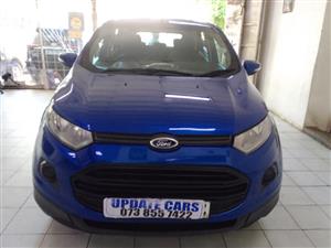 2014 FORD ECOSPORTS 1,5 PETROL, MANUAL, BLUE Color 