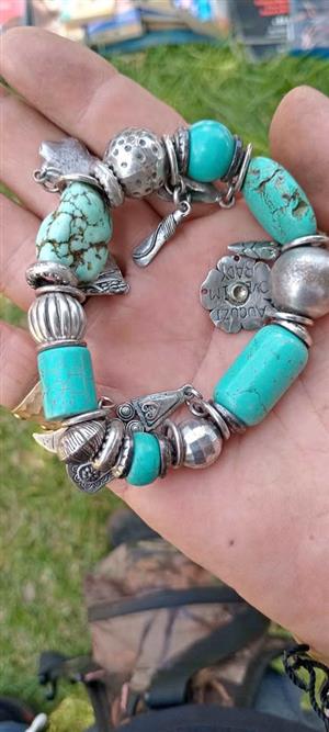 Kingman turquoise  genuine, naturally occurring  found in Arizona