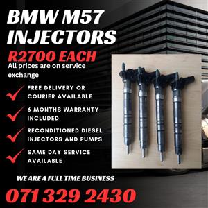 BMW M57 INJECTORS FOR SALE WITH WARRANTY 