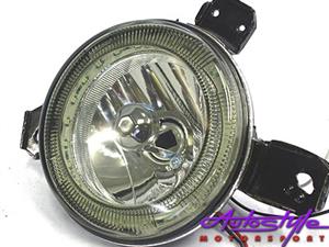 VW Golf Mk1 LED Smoked Angel Eye spotlights