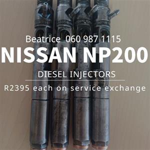Nissan np200 diesel injectors for sale with warranty 