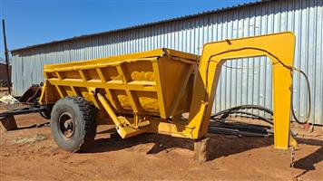 Gooseneck 5cub Tipper  