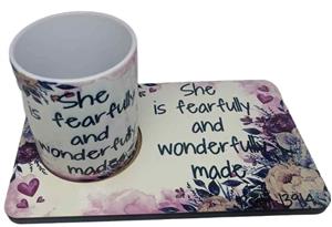 Personalized mug&tray combo