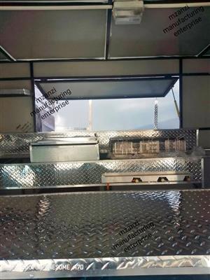 Mobile kitchen trailers