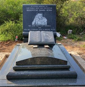 TOMBSTONES WITH FREE PHOTO